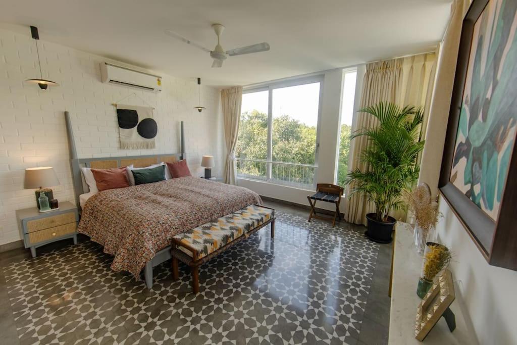 Presidential Luxury Villa Anjuna With Pvt Pool & Bathtub, Most Prime Location エクステリア 写真