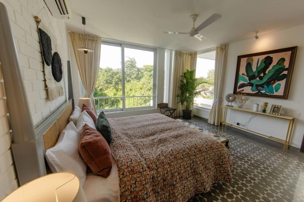 Presidential Luxury Villa Anjuna With Pvt Pool & Bathtub, Most Prime Location エクステリア 写真